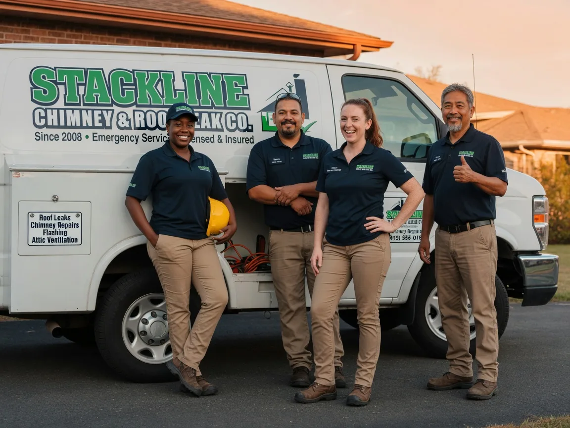 Chimney flashing repair company in Middleton, MI